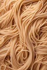 Extreme Close-Up of Uncooked Noodle AI Generated