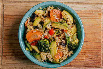 wok oriental estilo adelita
