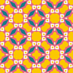 flower pattern abstract indian block print