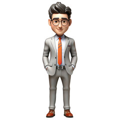 Obraz premium businessman in a suit
