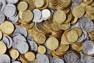 coins and bills. Generative AI