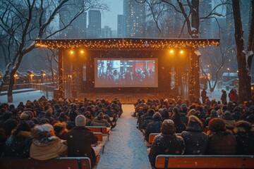 Winter Outdoor Cinema: The Magic of Winter Shows