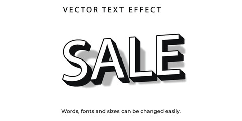 Editable cartoon text effect comic font , bold modern lettering typography style.