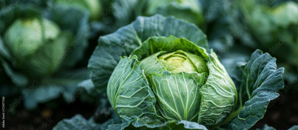 Sticker Organic Cabbage Severely Damaged by Prolific Pests: A Devastating Encounter for Organic Cabbage as Pests Cause Extensive Damage