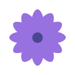 Beautiful flower shape design for various decorations.