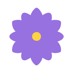 Beautiful flower shape design for various decorations.