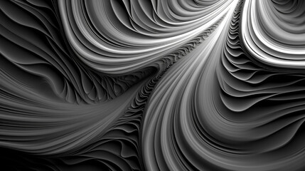 Digital abstract fractal background