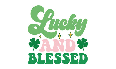 Retro St Patrick's Day Svg Design, St Patrick's Day, St. patricks Svg designs, St. patricks Svg Bundle	
