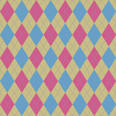 アーガイル柄の背景素材
