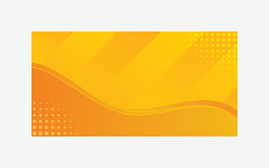 Obraz premium Modern abstract background curved orange gradient color with halftone