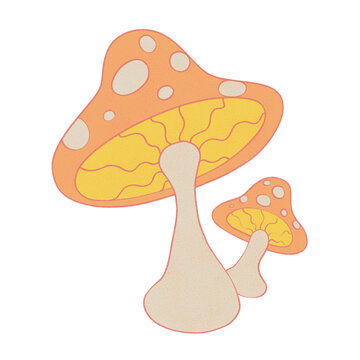 illustration of mushroom