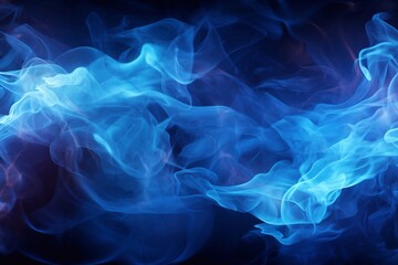Obraz premium abstract blaze blue fire flame texture for banner background