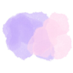 purple pink abstract watercolor hand painted