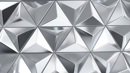 Shiny silver triangles shiny silver geometric triangles abstract