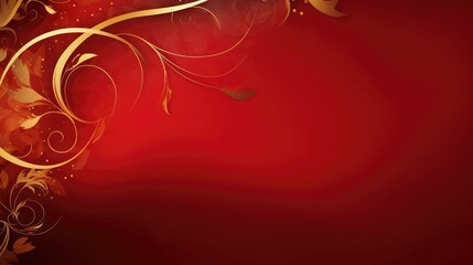 gold red color background Generative Ai