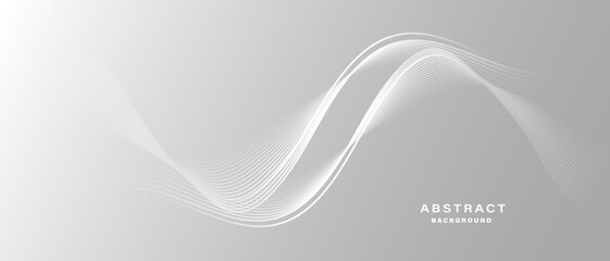  Abstract background with wavy lines.