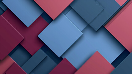 Blue, Indigo and Maroon abstract background vector presentation design. PowerPoint and Business background.