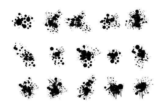 ink splater element grunge liquid drop