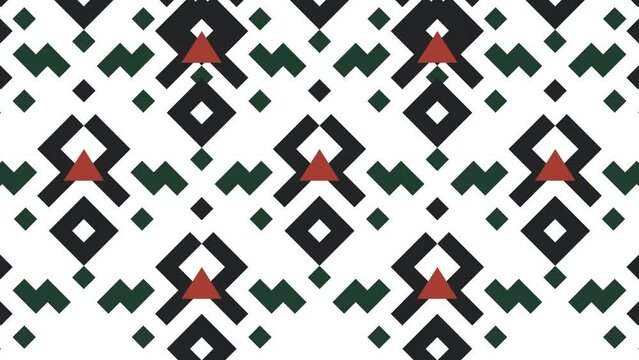 animated palestine abstract background with geometric shape