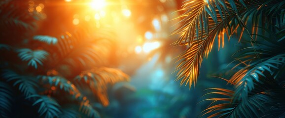 Fototapeta na wymiar Summer Backgrounds Tropical Palm Leaves Texture, Wallpaper Pictures, Background Hd