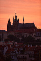 View of Prague, capital of Czech republic.