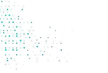 Light BLUE vector texture with rectangular style.