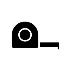 measuring tape icon symbol vector template