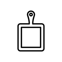 cutting board icon symbol vector template