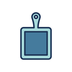 cutting board icon symbol vector template