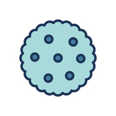 cookie icon symbol vector template