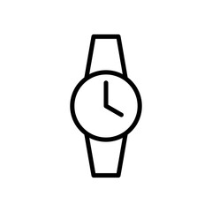 watch icon symbol vector template