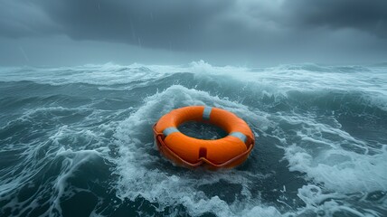 Lifebuoy in Storm