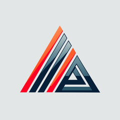 Elegant A Illustration: Sophisticated Alphabet Symbol - High-Contrast Typographic Vector Art