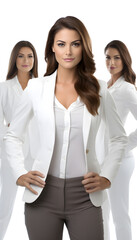 Fototapeta premium business woman posing for the camera 