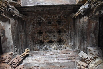 This is photo of Kandariya mahadev temple at Khajuraho in India. 