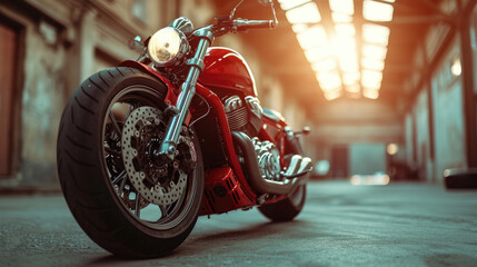 Close-Up Photography of Parked Motorcycle
