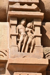 This is the photo of an Ancient temple at Khajuraho in India.