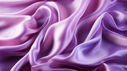 Obraz premium Purple silk satin fabric abstract background