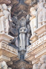 Fototapeta premium This is the photo of an Ancient temple at Khajuraho in India.