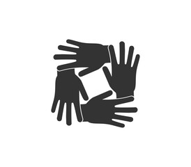 Partnership, shake hands, together icon. Vector illustration.