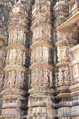This is the photo of an Ancient temple at Khajuraho in India.