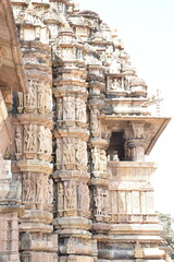 This is the photo of an Ancient temple at Khajuraho in India.