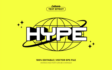Hypebeast Urban Streetwear Clothing Brand T Shirt Editable Text Effect, Editable Font Style