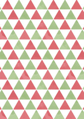 鱗模様の水彩背景素材