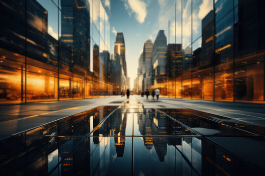 The interplay of light and shadow in the digital realm mirrors the nuanced landscape of banking, emphasizing the depth and complexity of financial solutions.  Generative Ai.