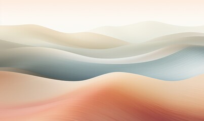 Fototapeta na wymiar abstract colorful wave background, soft gradient, abstract background