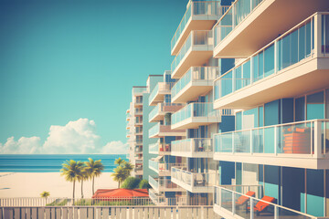 Coastal Condominiums with Expansive Balconies