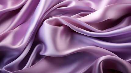 Satin Dreamscape: Purple Silk Fabric Weave Transforms into a Wallpaper Background, Radiating Softness and Opulence