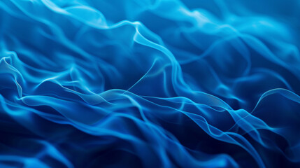 Obraz premium Azure Resonance: Blue Noise Gradient Elegance. Generative AI