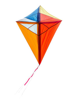 kite, transparent background, isolated image, generative AI